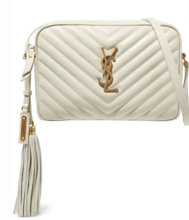 SAINT LAURENT LOU QUILTED LEATHER SHOULDER BAG