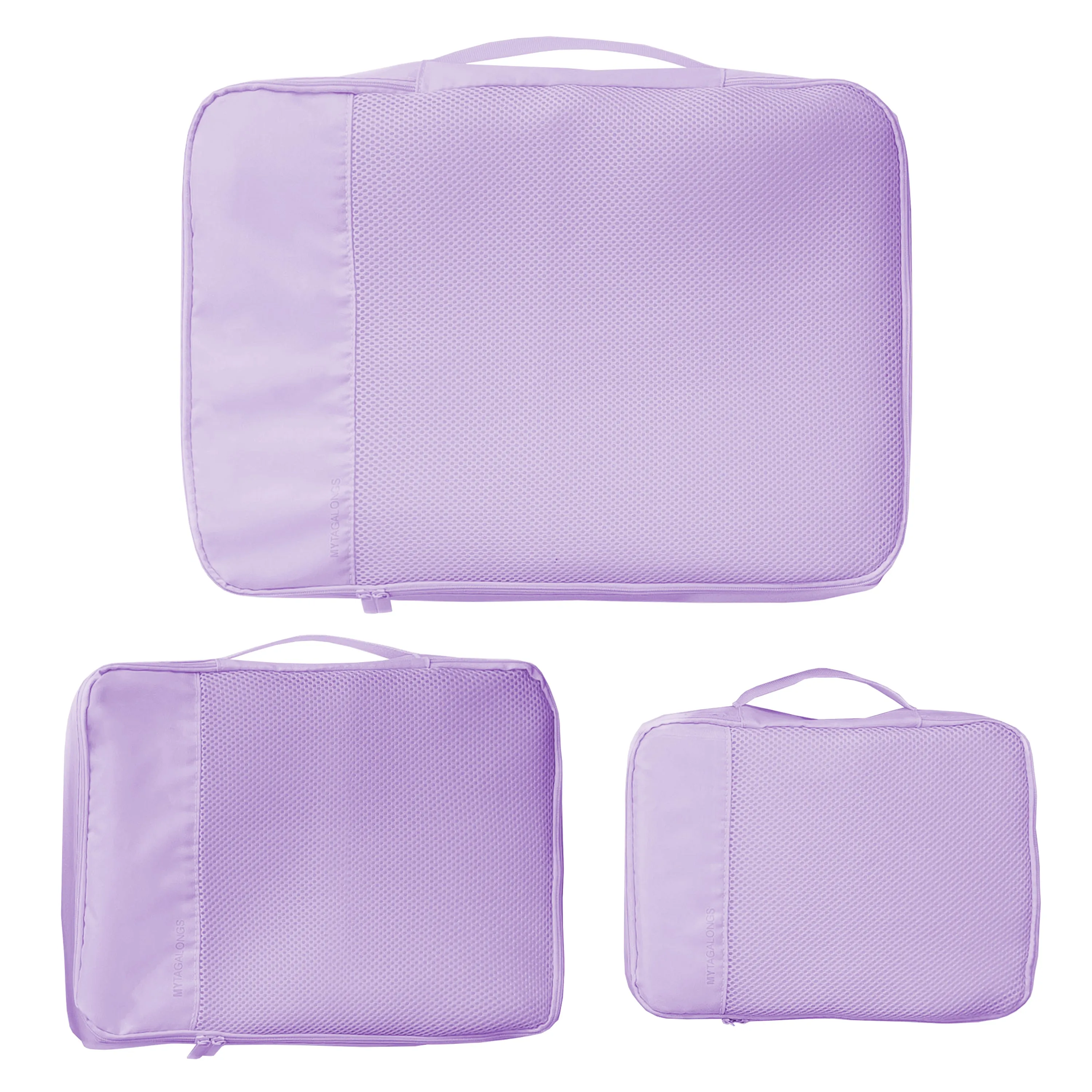 SET OF 3 PACKING PODS- ORCHID
