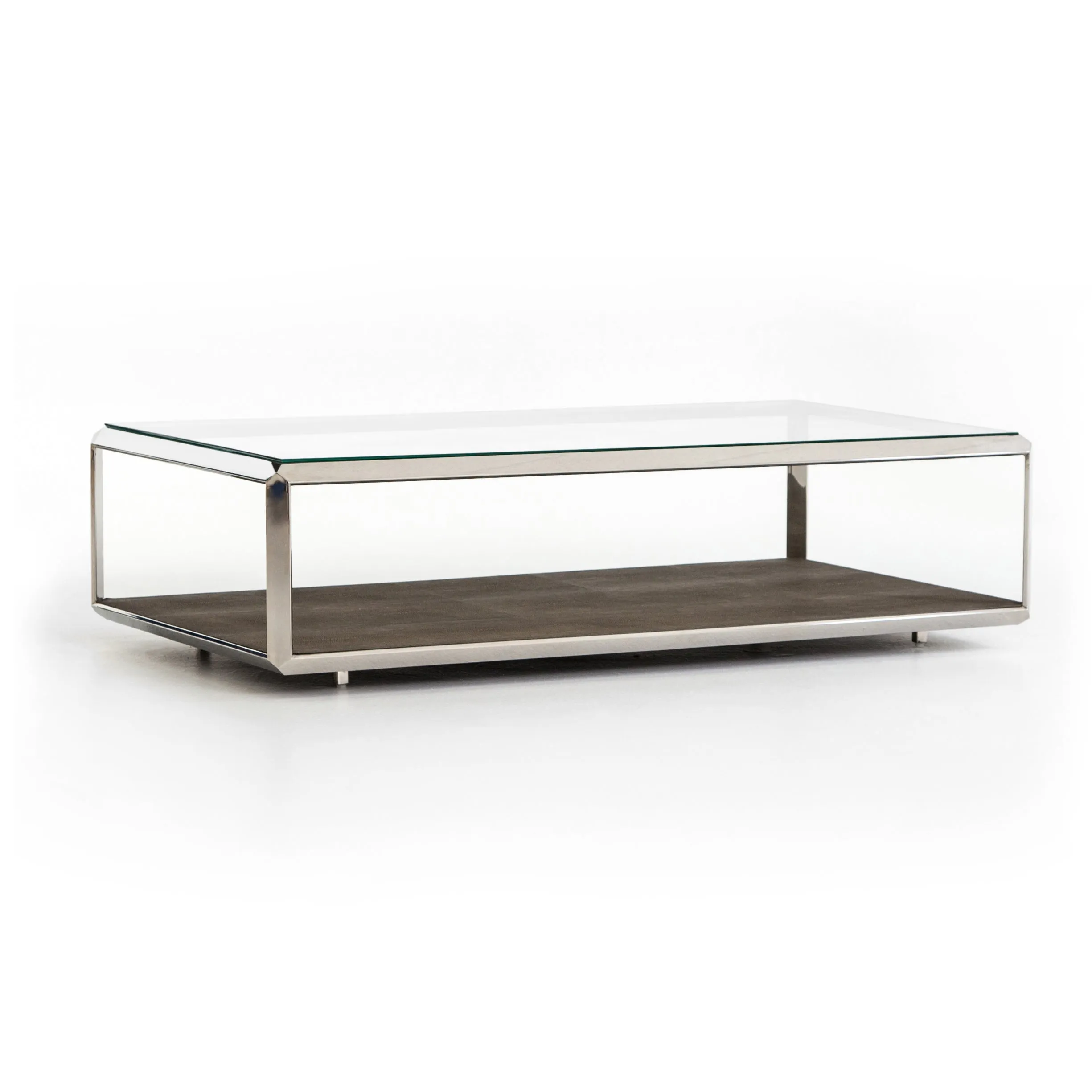 Shagreen Shadow Box Coffee Table