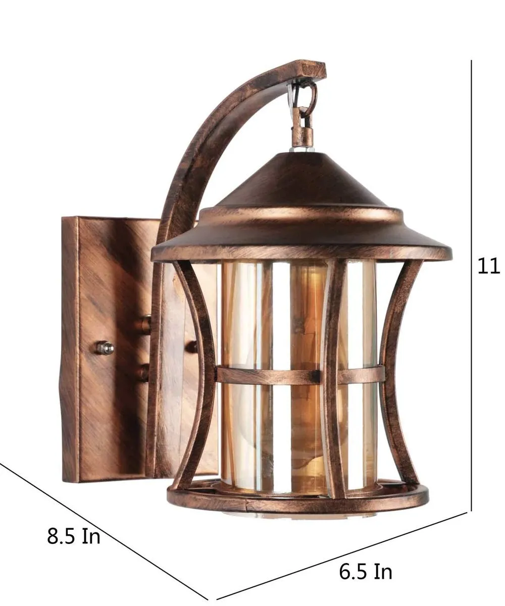 SINOMAN Copper Antique Wall Lights/Wall Light for Living Room Modern/Wall Lamps for Bedroom/for Living Room/Wall Lights for Home Decoration/Bedside Wall lamp/Wall lamp Light/Swing Arm Wall Light