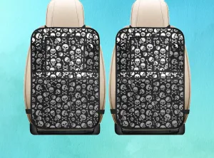 Skulls & Crossbones Car Seat Back Organizer (2-Pack)