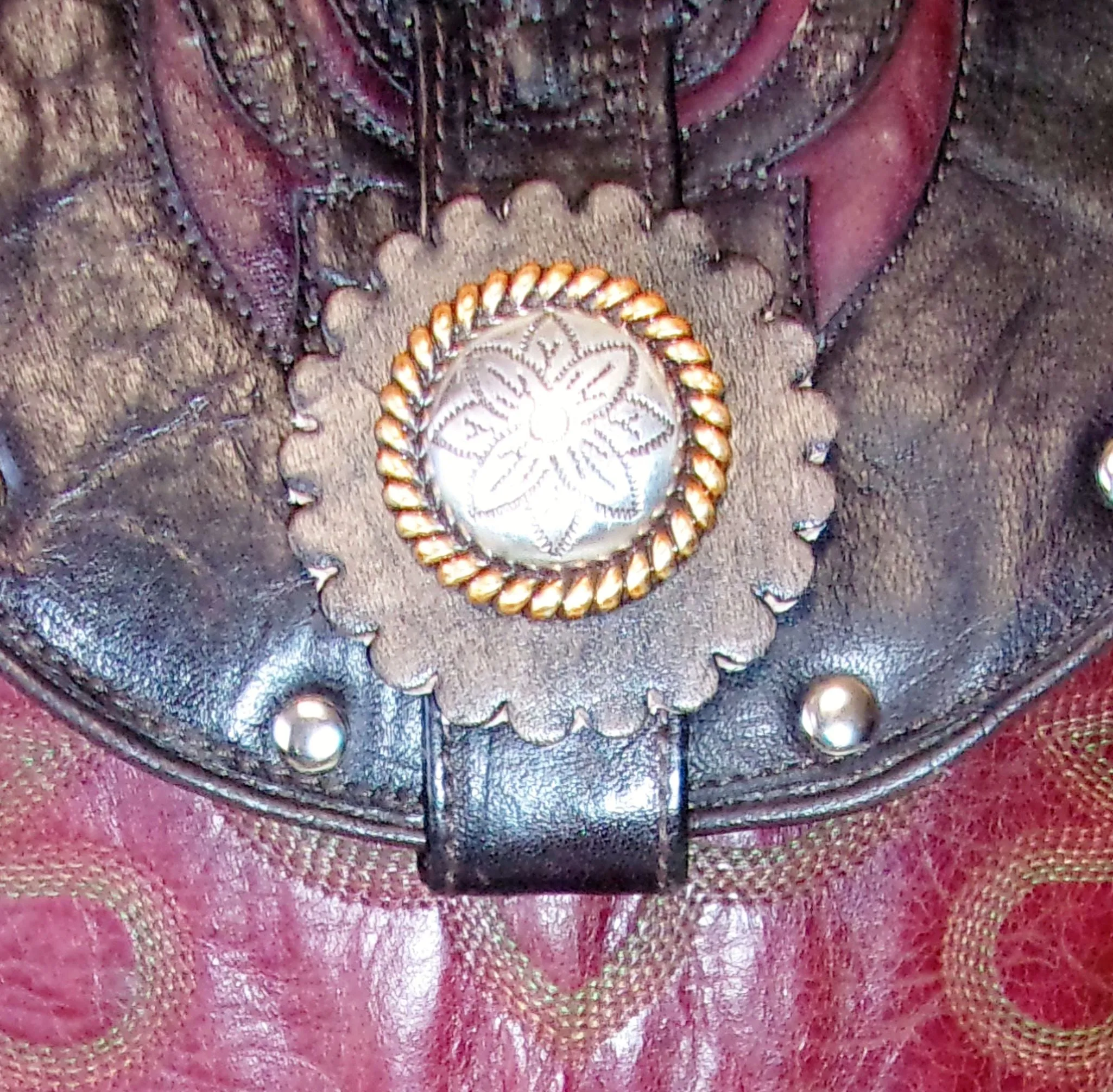 Small Concealed Carry Purse with Fringe CB148