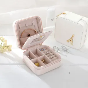Small Travel jewelry organizer box