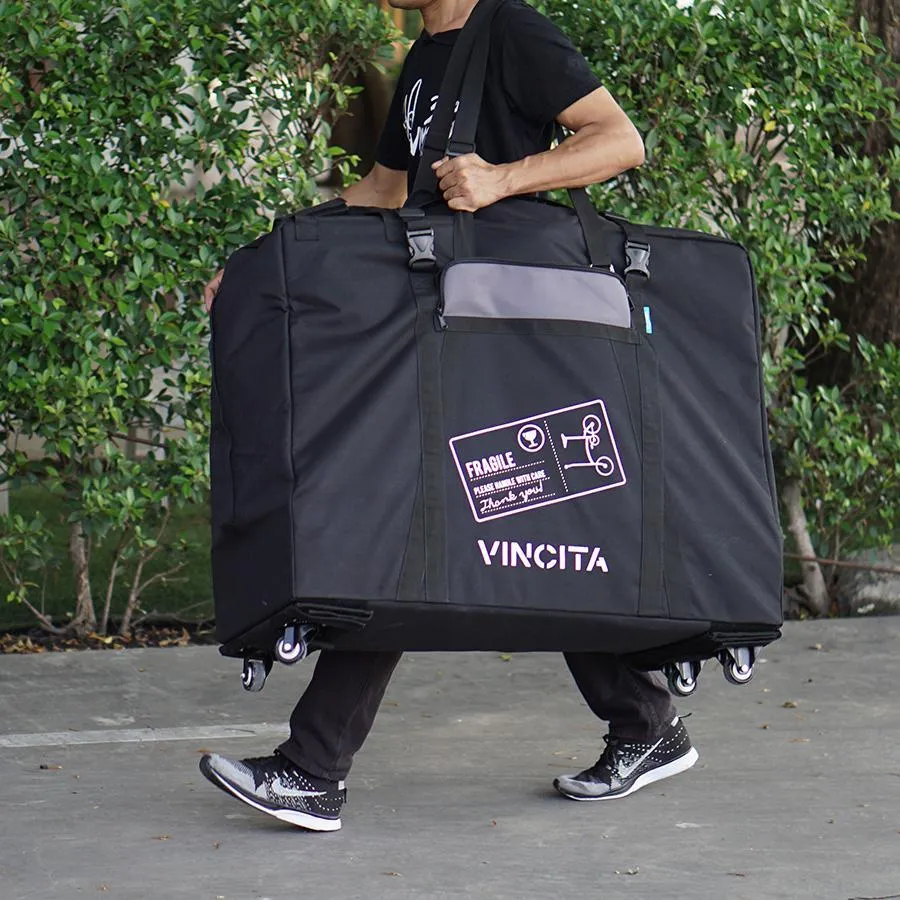 Soft Transport Bag  for  20" Folding Bike with Garment Bag