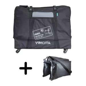 Soft Transport Bag  for  20" Folding Bike with Garment Bag