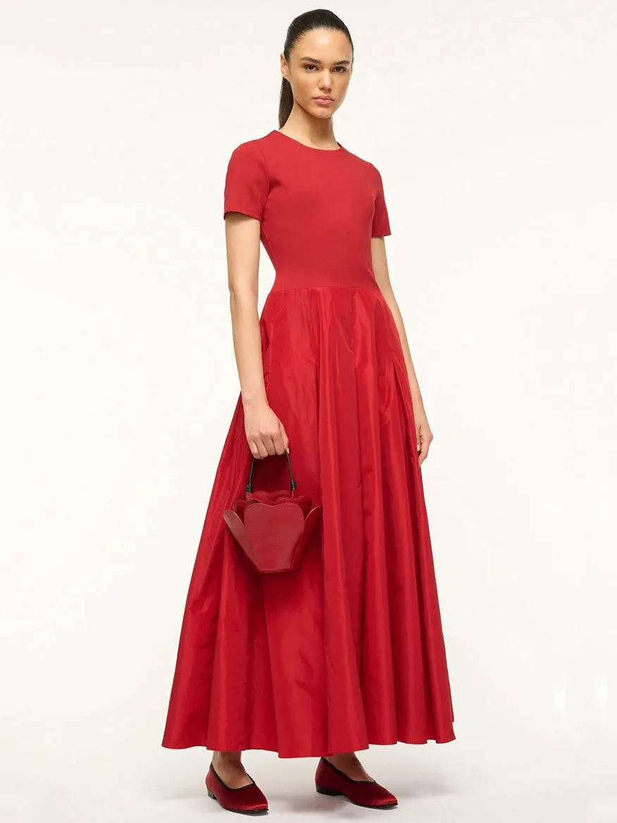 STAUD Juliet Bag in Rouge