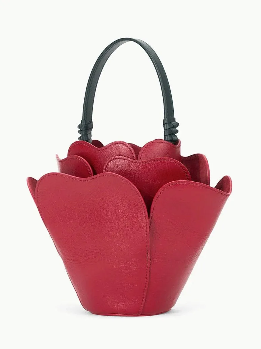 STAUD Juliet Bag in Rouge