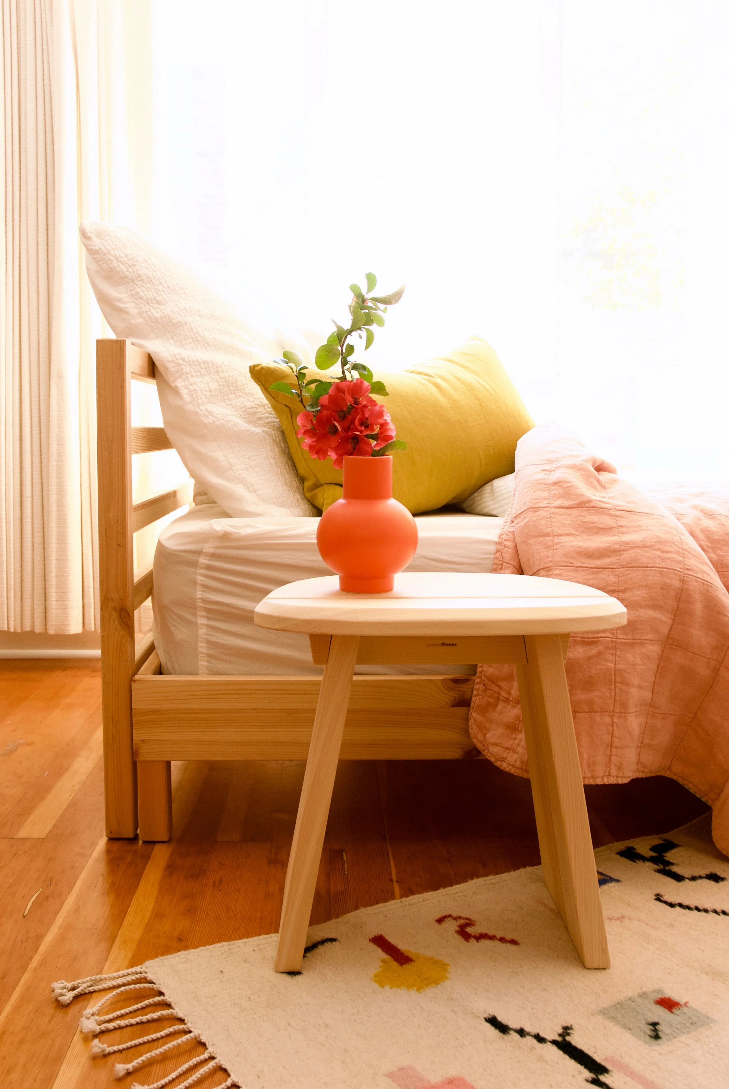 Strøm Vase - Vibrant Orange