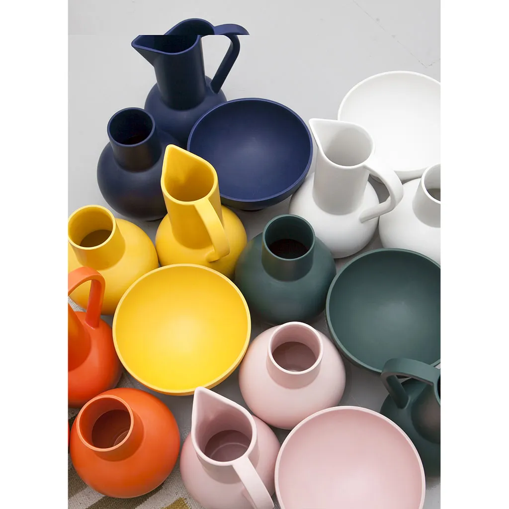 Strøm Vase - Vibrant Orange
