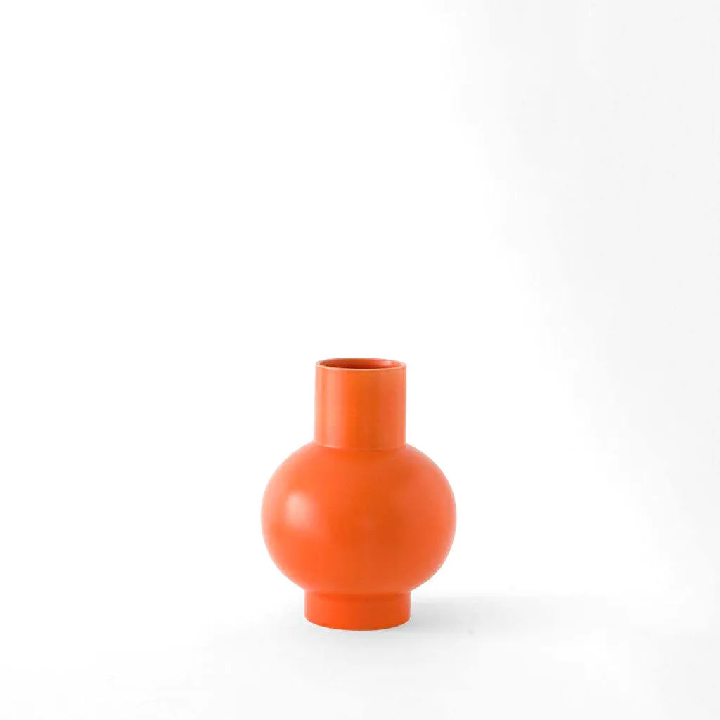 Strøm Vase - Vibrant Orange