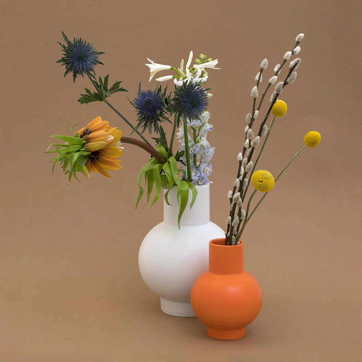 STROM  SMALL VASE | VIBRANT ORANGE