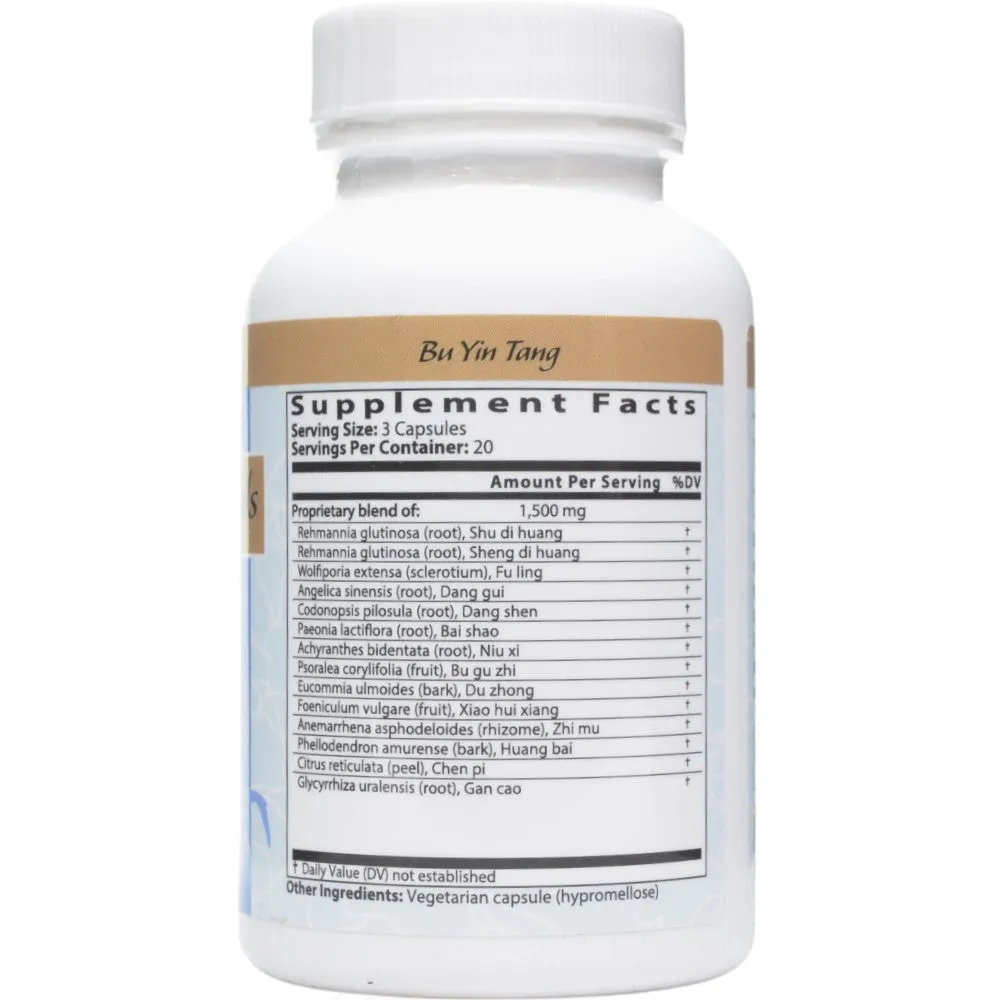 Supplement Yin 60 capsules by Blue Poppy