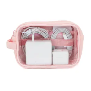 THE CLEAR CABLE ORGANIZER - SOFT PINK