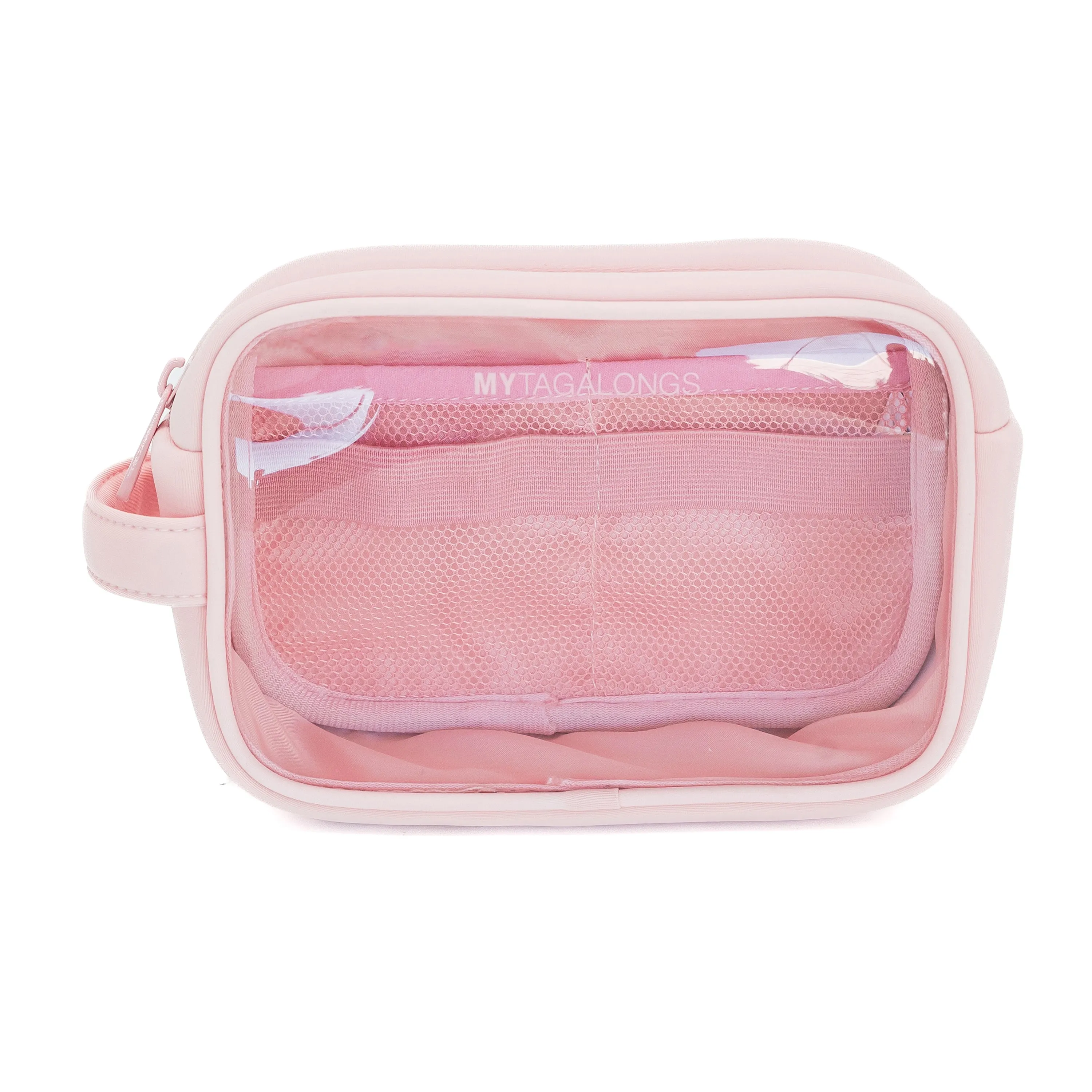 THE CLEAR CABLE ORGANIZER - SOFT PINK