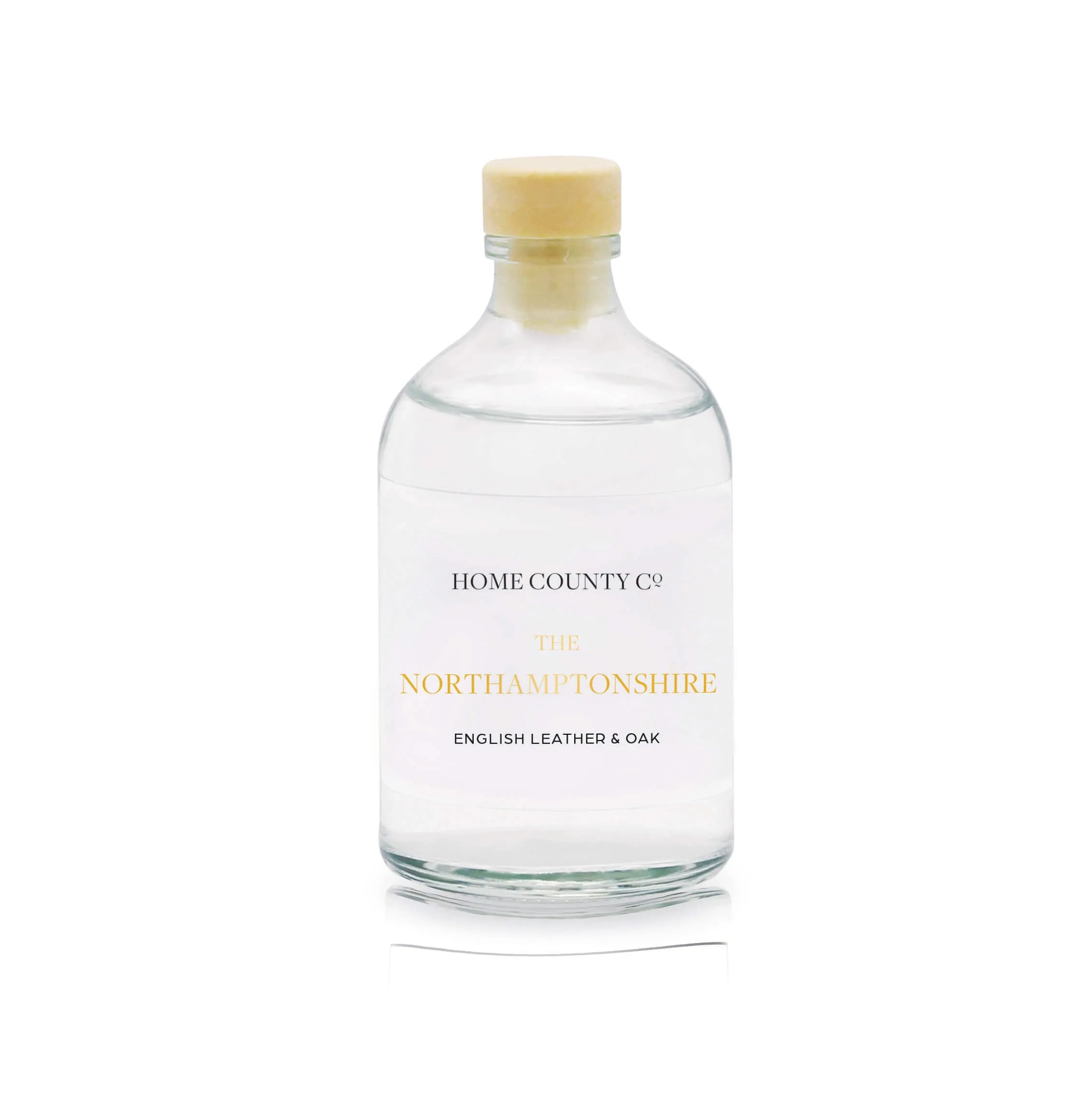 The Northamptonshire - English Leather and Oak Reed Diffuser Refill
