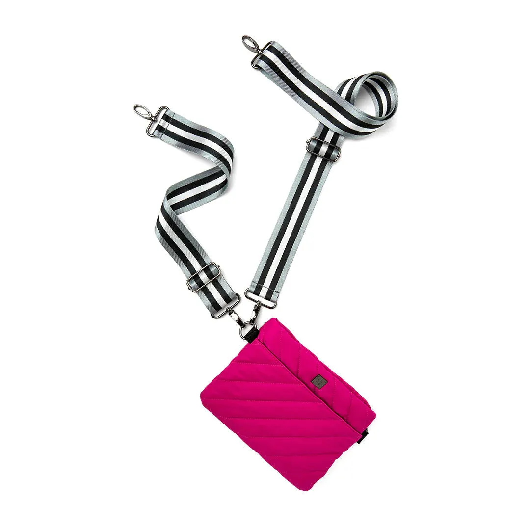 Think Royln Diagonal Bum Bag 2.0 - Fuchsia Noir