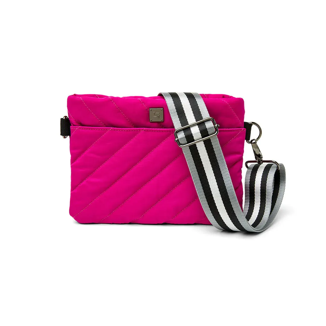 Think Royln Diagonal Bum Bag 2.0 - Fuchsia Noir