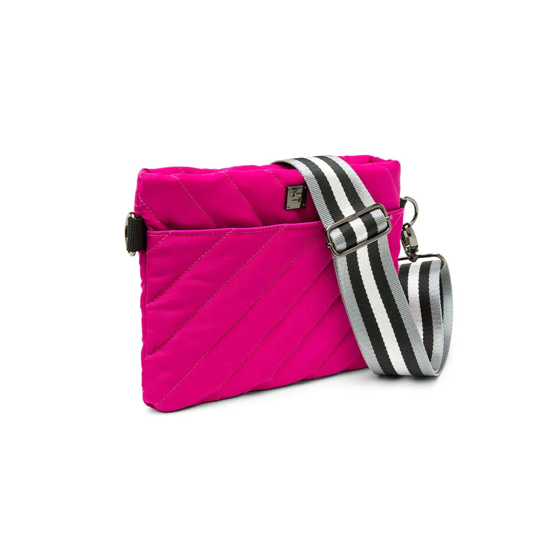 Think Royln Diagonal Bum Bag 2.0 - Fuchsia Noir