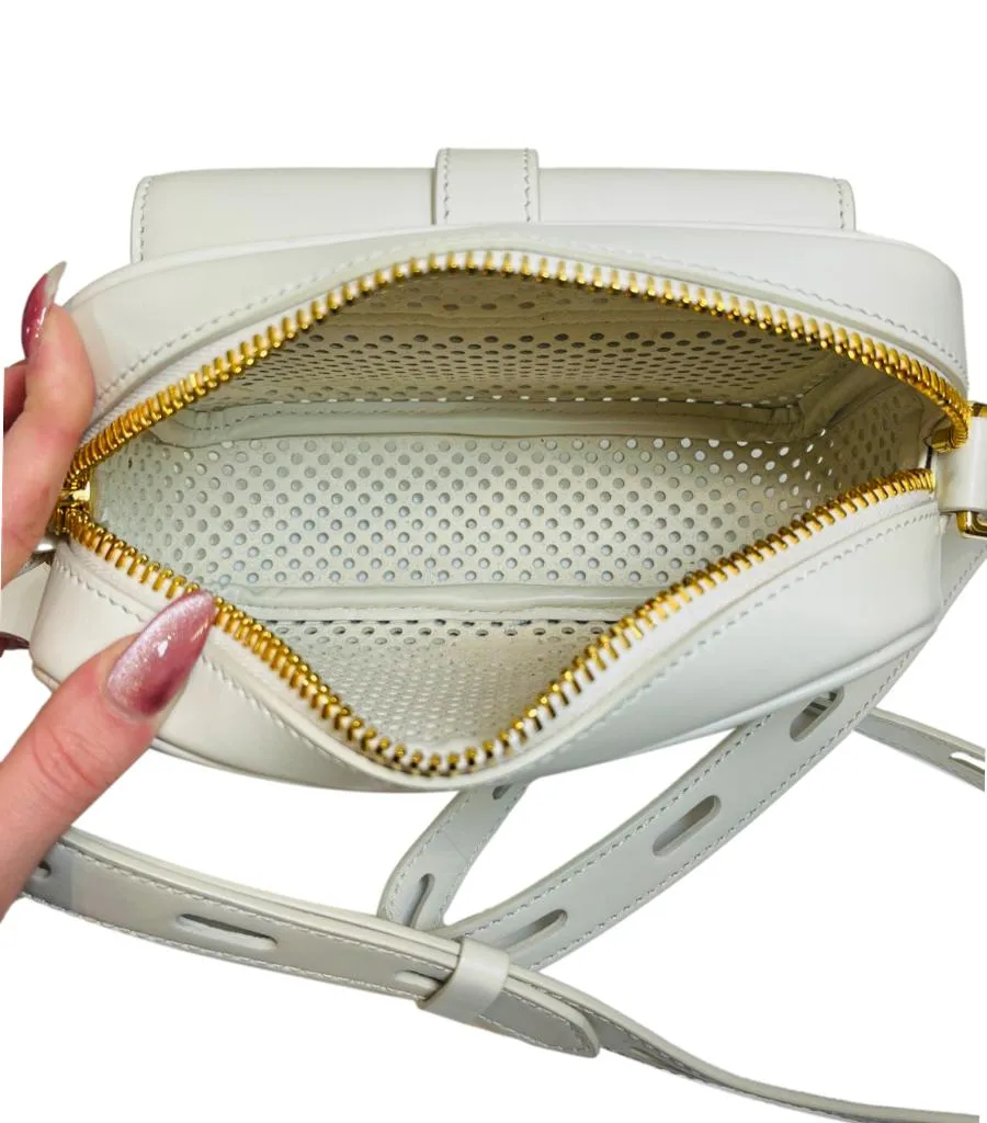 Tom Ford Perforated Leather T Twist Camera Bag