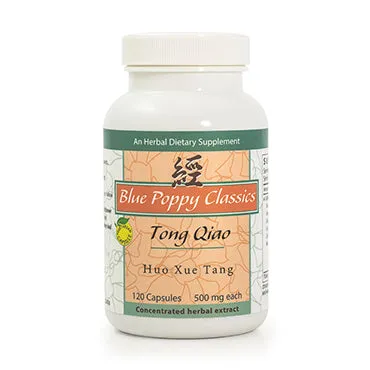Tong Qiao Huo Xue Tang 120 capsules by Blue Poppy