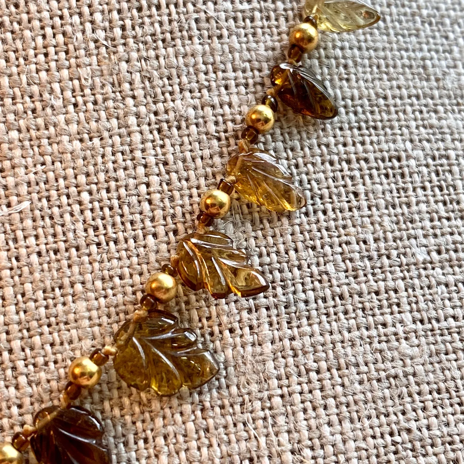 Tourmaline & 18 Karat Gold Necklace