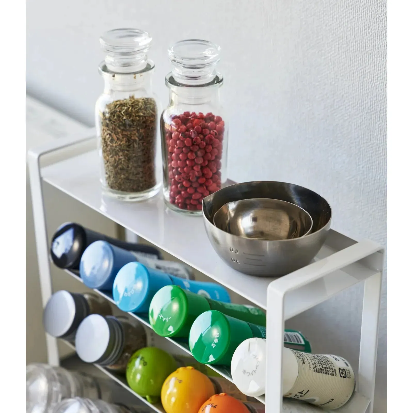 TOWER Four-Tier Slim Spice Rack