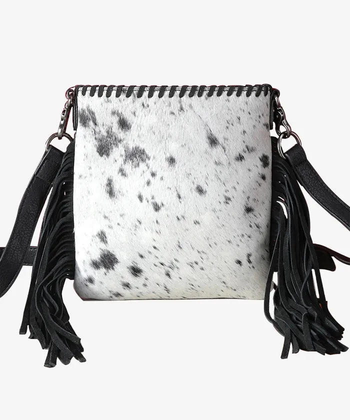 Trinity Ranch Hair-On Cowhide Fringe Concealed Carry Crossbody