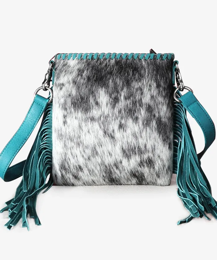 Trinity Ranch Hair-On Cowhide Fringe Concealed Carry Crossbody