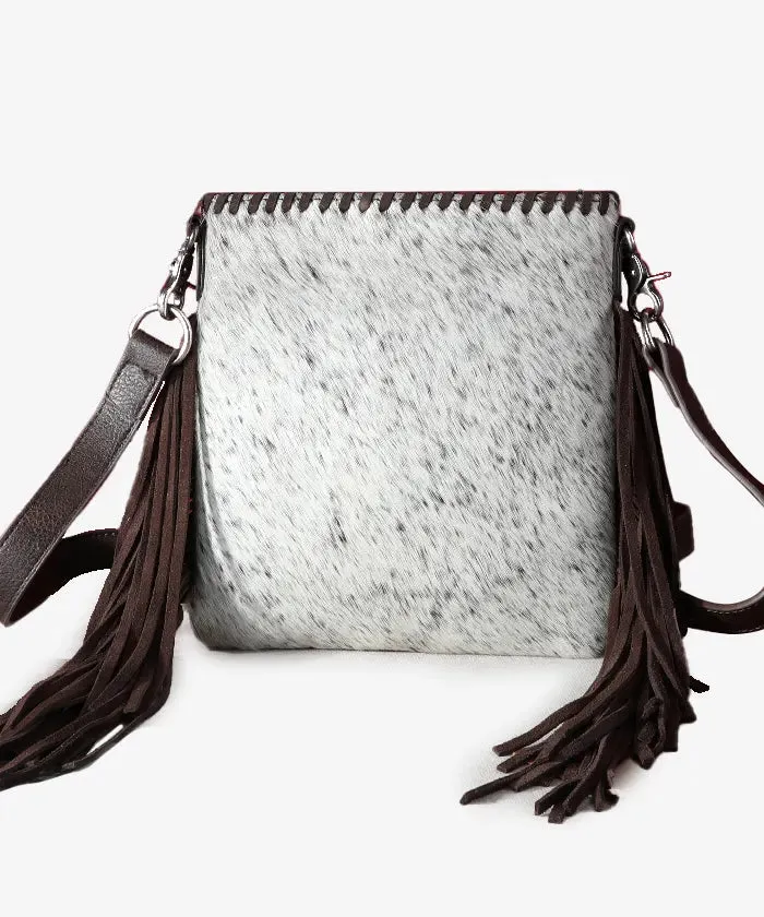 Trinity Ranch Hair-On Cowhide Fringe Concealed Carry Crossbody