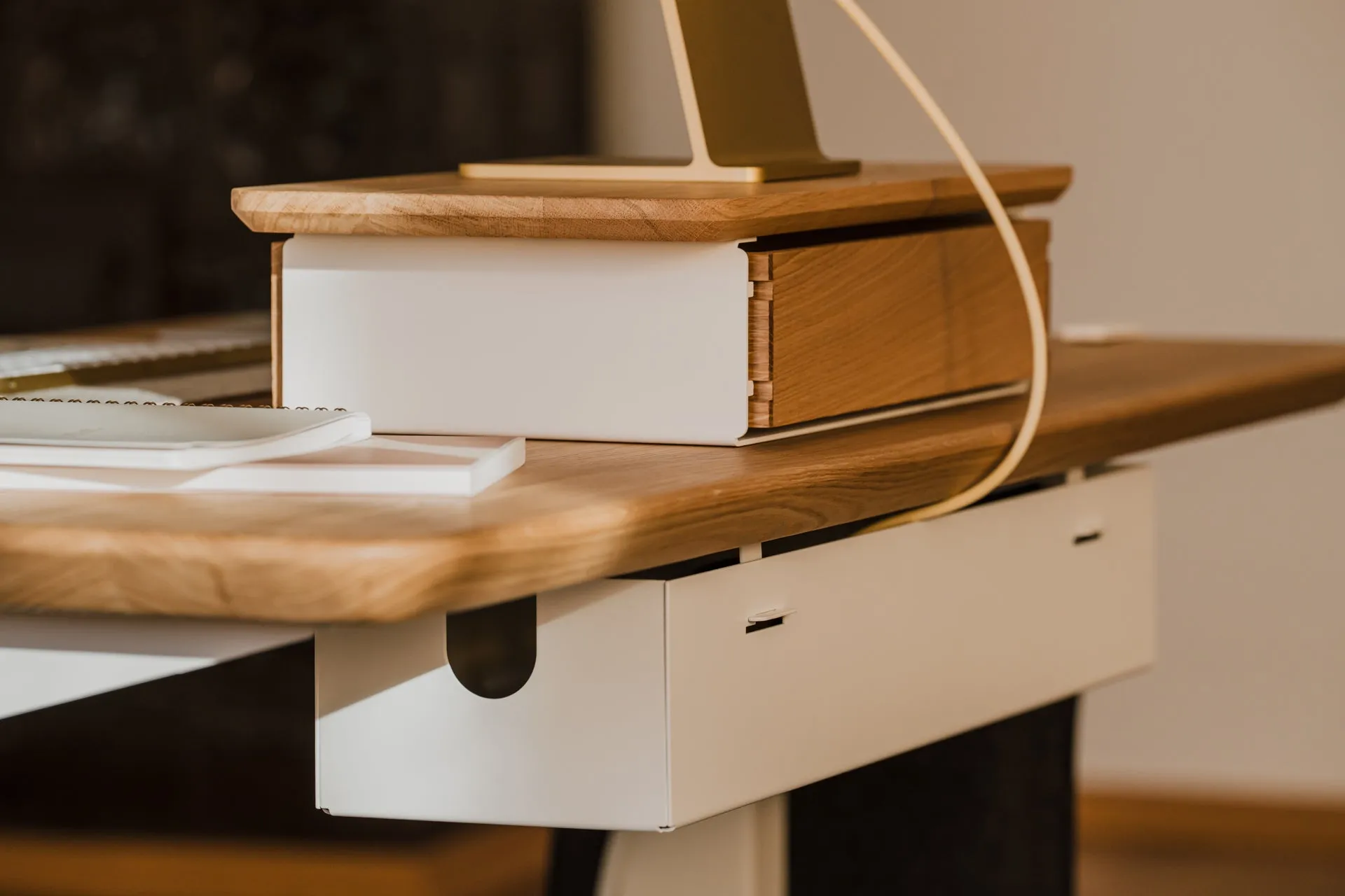 Under-desk Cable Management Tray