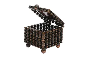 Upcycled Bike Chain Small Storage Box