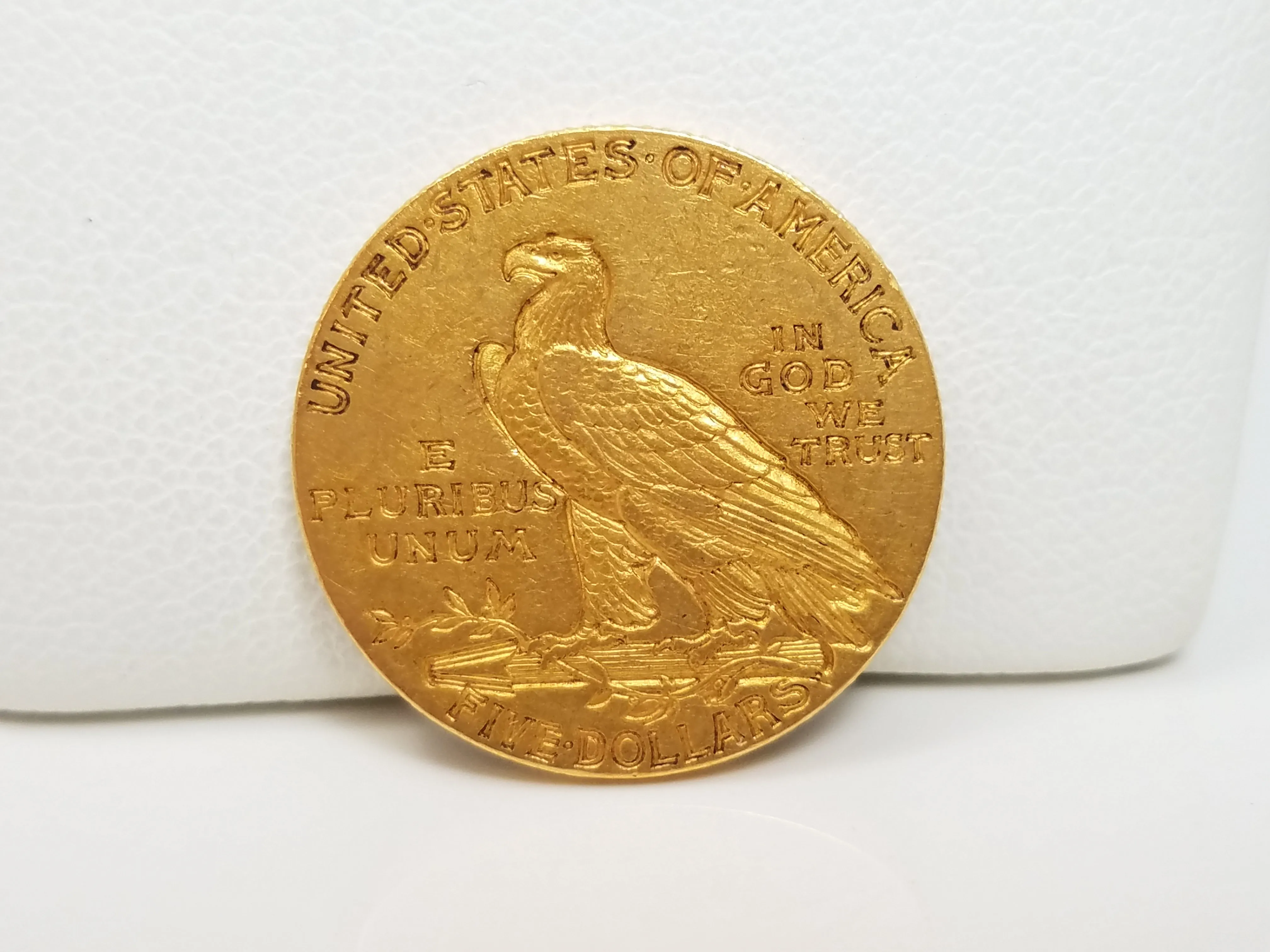 Valuable 1911 US Indian Head $5 Gold Coin