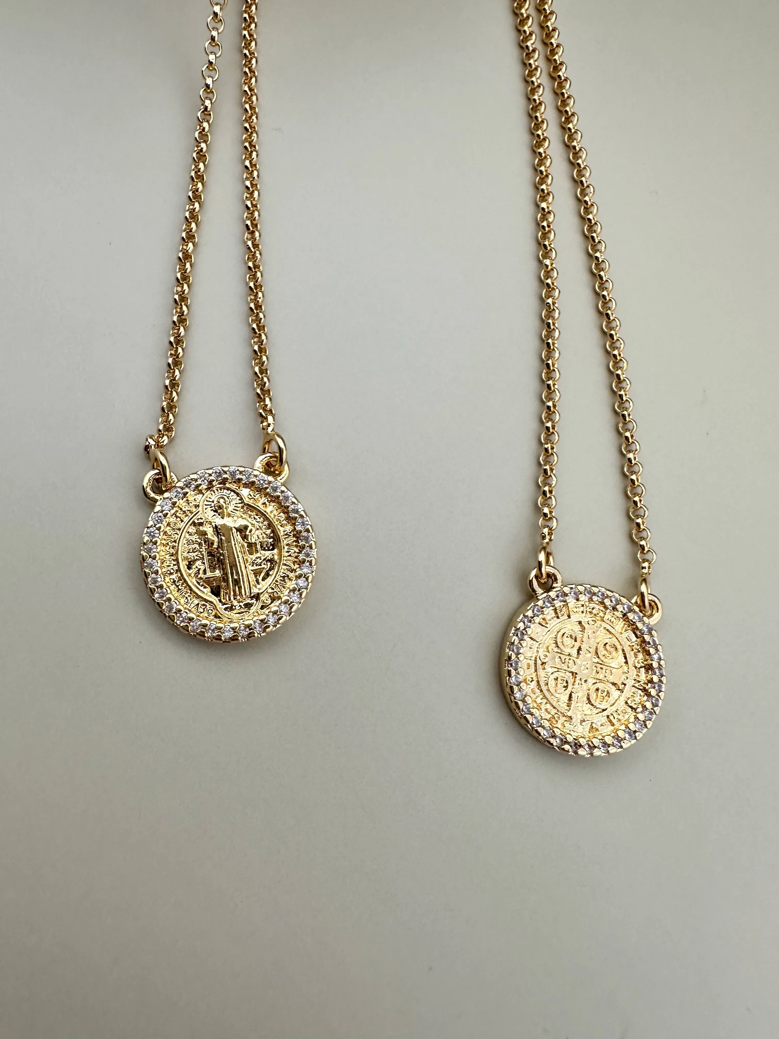 Velani Jewelry Saint Benedict Scapular Necklace