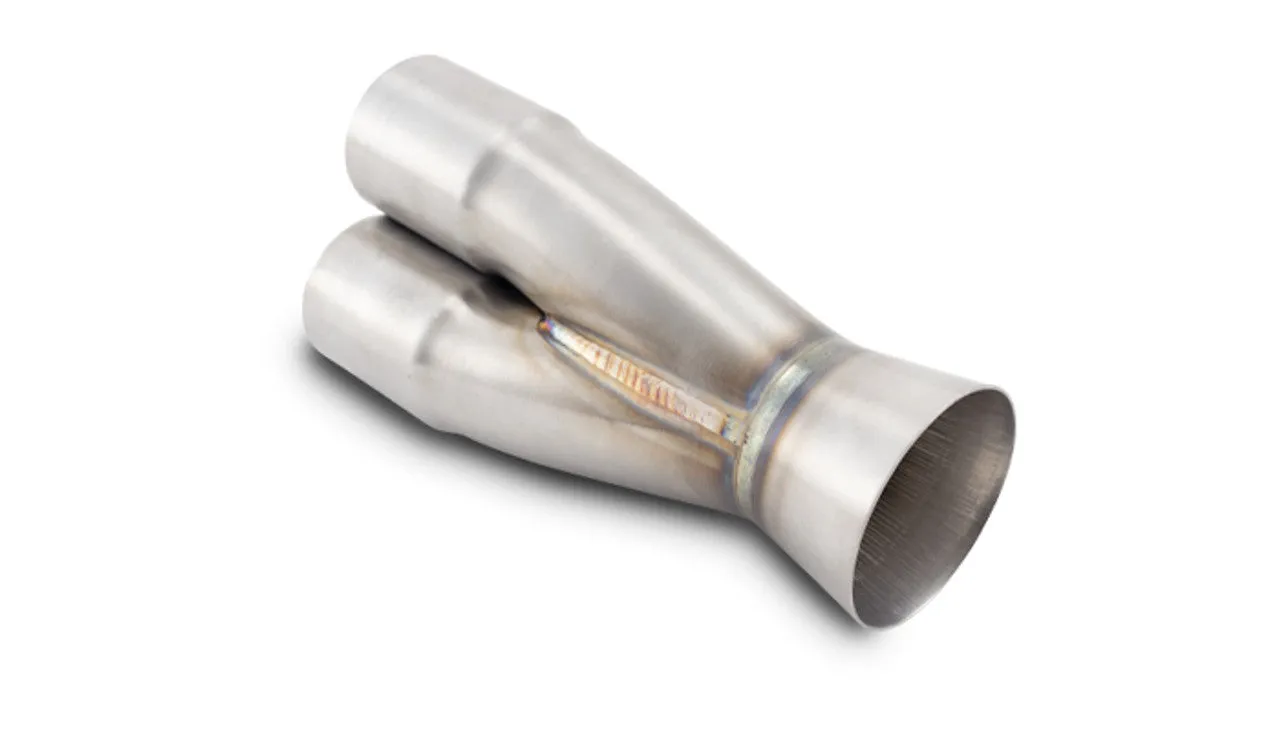 Vibrant 3-1 Merge Collector —  1.750" Inlet ID x 2.500" Merge Outlet OD 304 Stainless (10334)