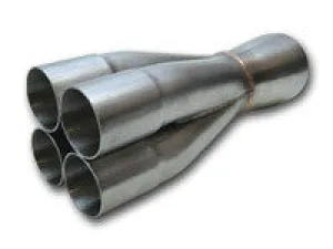 Vibrant 4-1 Merge Collector — 1.875" Inlet ID x 3.000" Outlet OD 304 Stainless (10305)