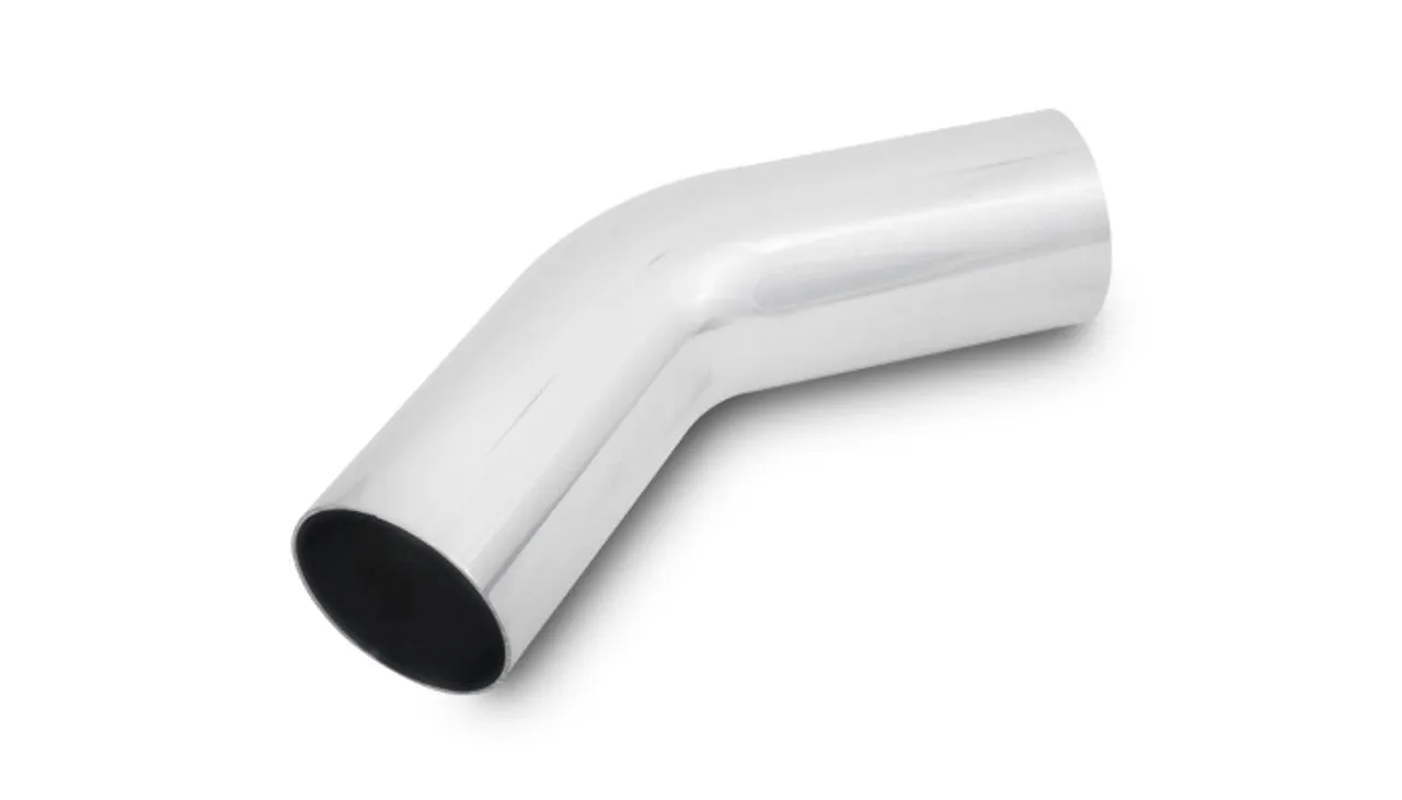 Vibrant 45 Degree Aluminum Piping, 2" O.D. - Polished  - 2883