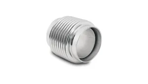 Vibrant Bellows Assembly with Solid Liner, 1.875" I.D. x 2.75" Long - Electro Polished  - 69527