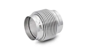 Vibrant Bellows Assembly with Solid Liner, 2.25 I.D. x 3" long - Electro Polished  - 68683