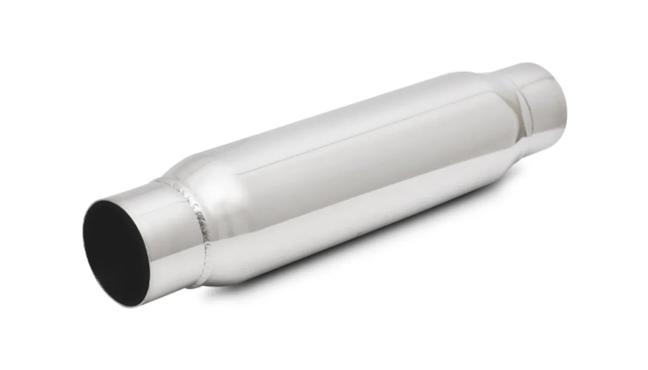Vibrant Bottle Style Resonator, 2.25" Inlet/Outlet x 12" Long  - 1790