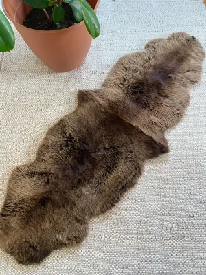 Vibrant Brown Double Sheepskin