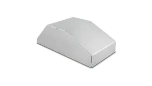 Vibrant Horizontal Intercooler End tank, 6.00"W x 12.00"L x 3.00" Thick  - 22844