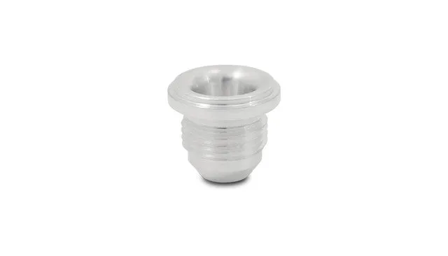 Vibrant Male AN Weld Bung, Aluminum -10AN, Flange OD: 1.125"  - 11153