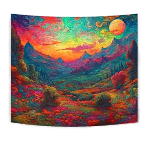 VIBRANT NATURE TAPESTRY | ACIDMATH AI