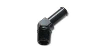Vibrant Performance 1/4 NPT to 3/8 Barb 45 Degree Fitting