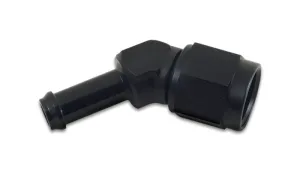Vibrant Performance 45 Degree 8 AN Female to 1/2 in Hose Barb Adapter - Black