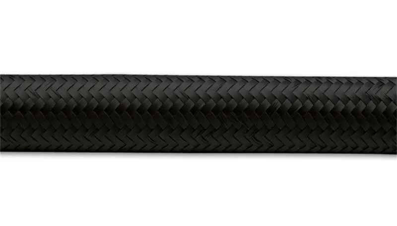 Vibrant Performance 5 Ft. Roll -4 Black Nylon Braided Flex Hose