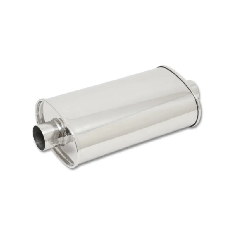 Vibrant Performance Streetpower Oval Muffler 2.75" Inlet/outlet
