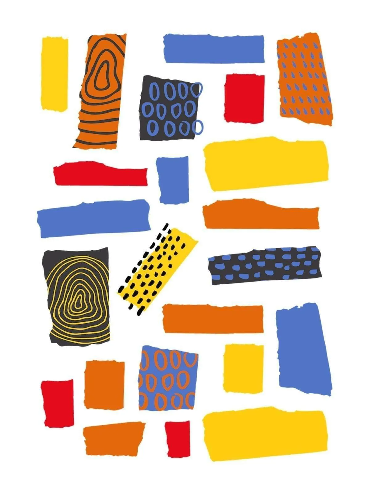 Vibrant Scrap Tshirt