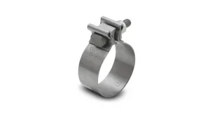 Vibrant Stainless Steel Exhaust Seal Clamp for 2.25" O.D. Tubing (1.25" Wide Band)  - 1164