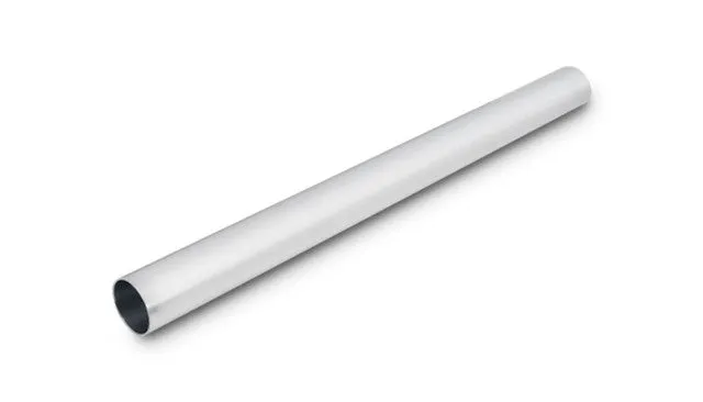 Vibrant Straight Aluminum Piping, 0.75" O.D. x 18" Long - Polished  - 2116